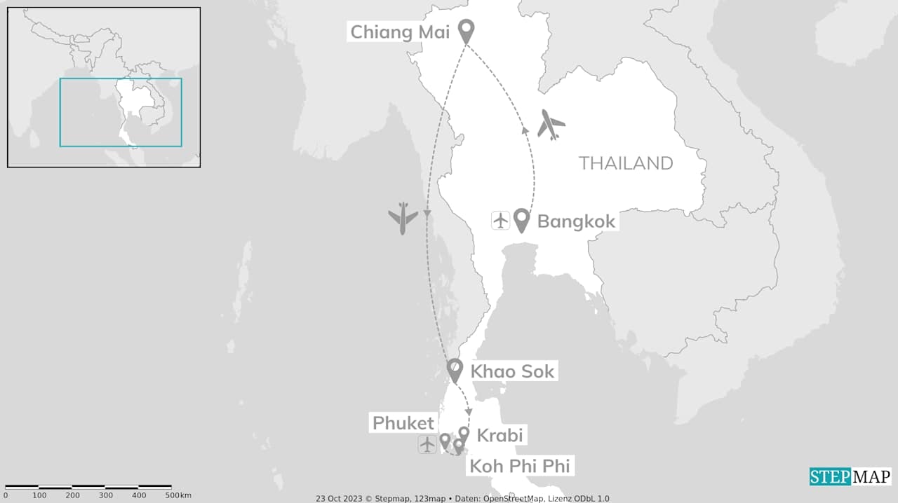 Travel Thailand: Von Bangkok über Kao Sok ins Inselparadies