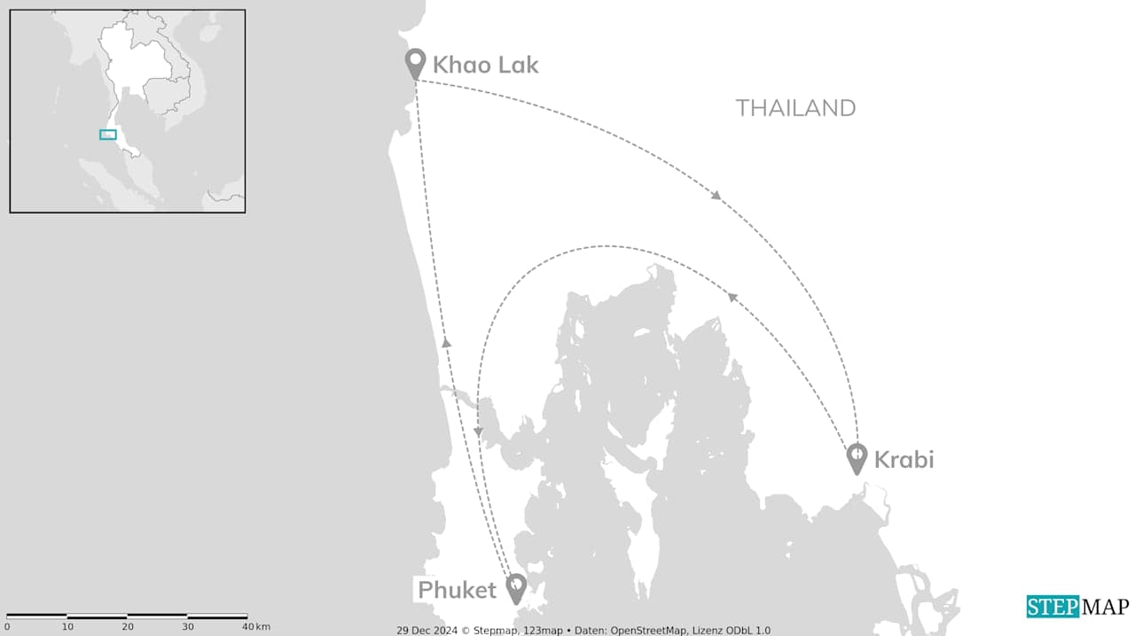 Thailand Beach Escape: Khao Lak, Krabi & Phuket