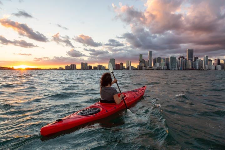 Miami Paddelboard- oder Kajak-Tour by Night thumbnail